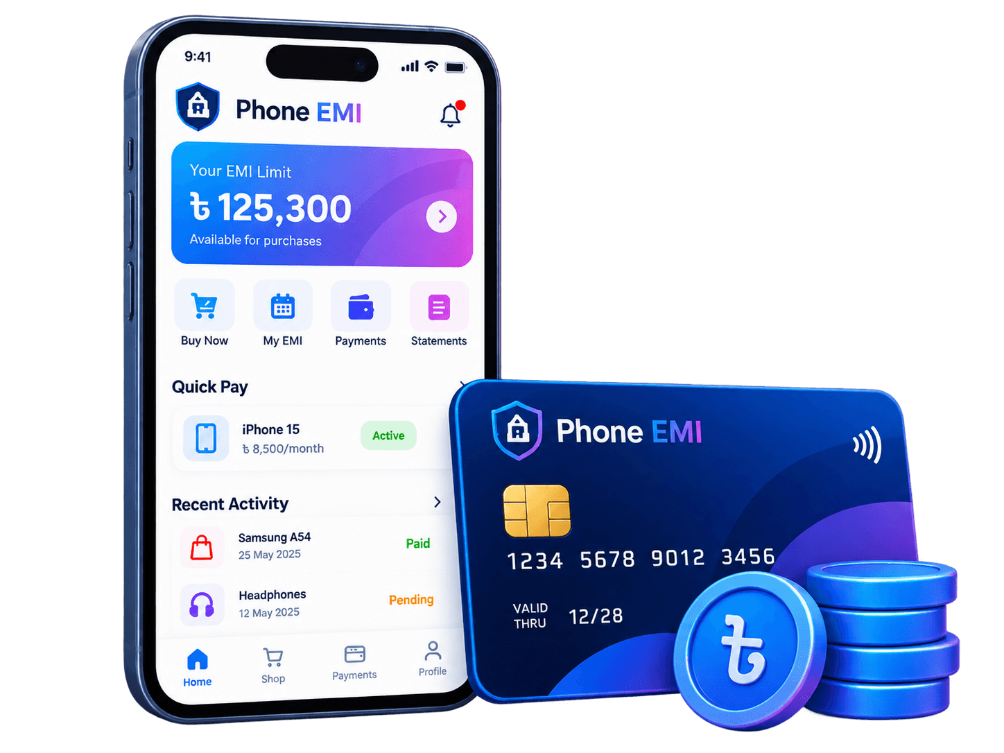 Guddu EMI financial management software