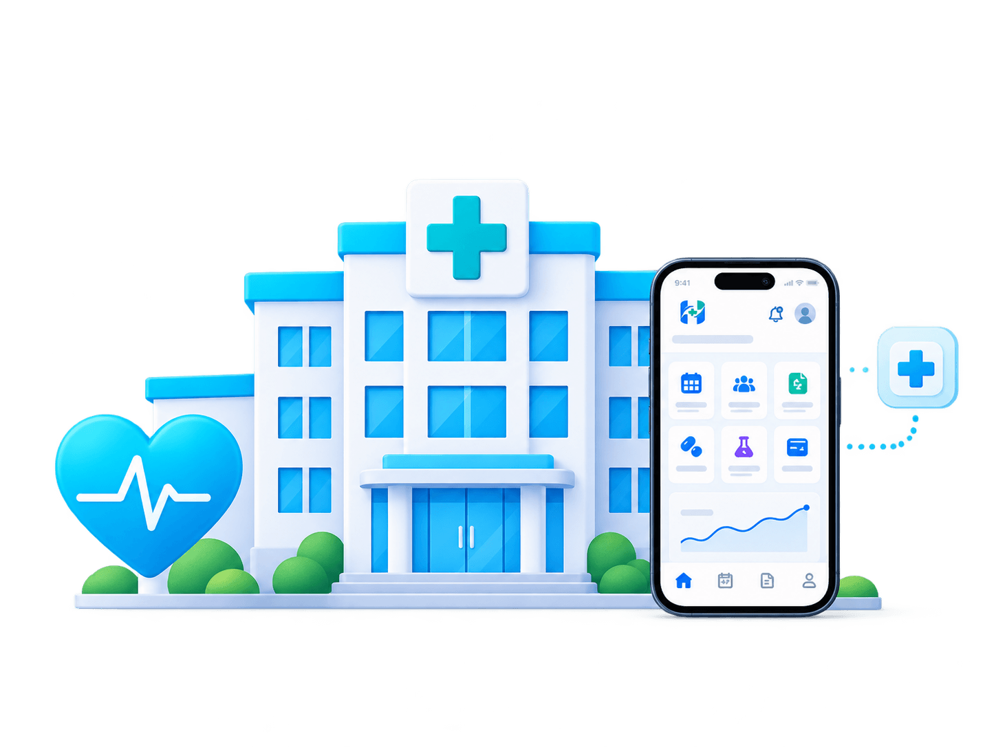 HospiaOS hospital management platform